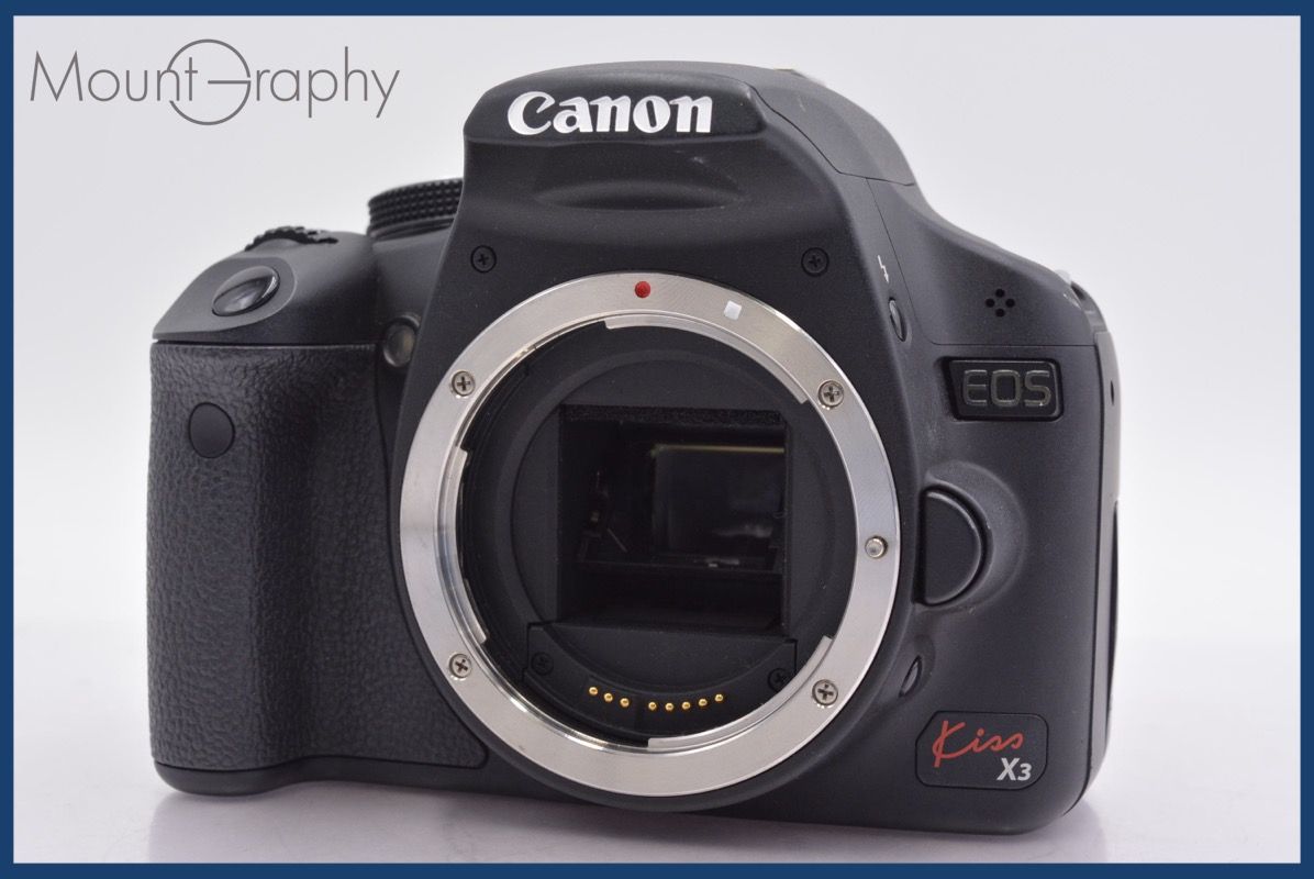 ★良品★ キヤノン Canon EOS Kiss X3 ★完動★同梱無料 #am2470 キヤノン（Canon） Canon EOS kiss X3 レンズセット カメラ レンズ