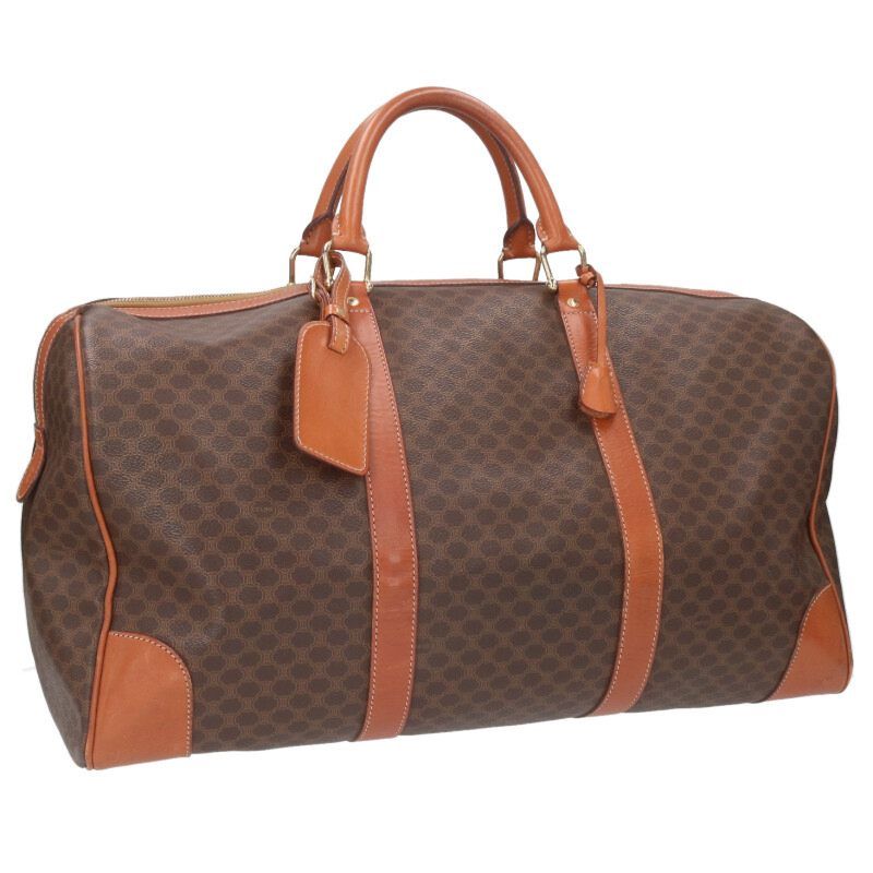 セリーヌ マカダムPVCボストンバッグ