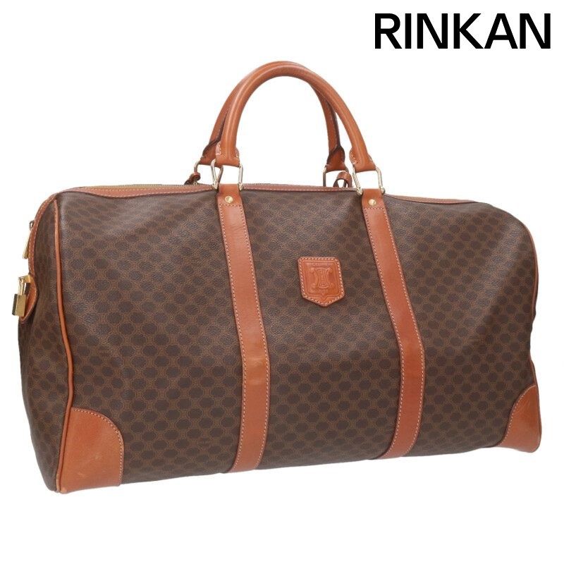 セリーヌ マカダムPVCボストンバッグ メンズ