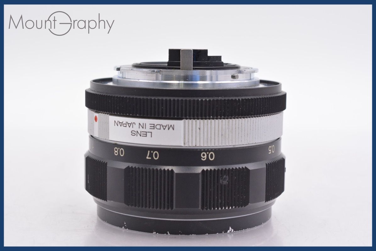 上 コニカ KONICA HEXANON 57mm F1.4 前後キャップ-レンズフィルター付 完動 同梱可 am1183