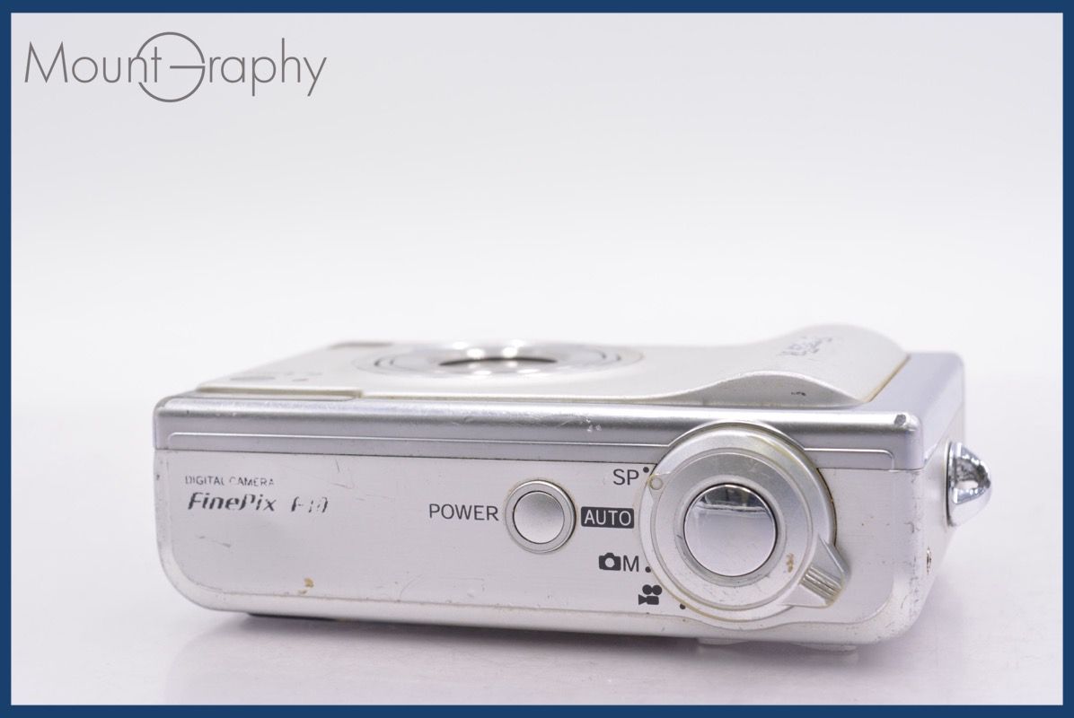 完動品】FUJIFILM FinePix F60fd コンデジ シルバー 美品 □ 美品