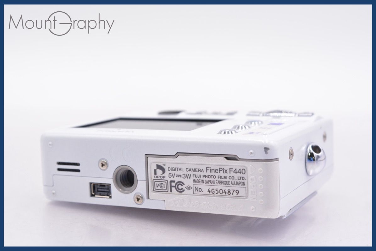 富士フィルム FUJIFILM FinePix F440 バッテリー付属 コレクション 同