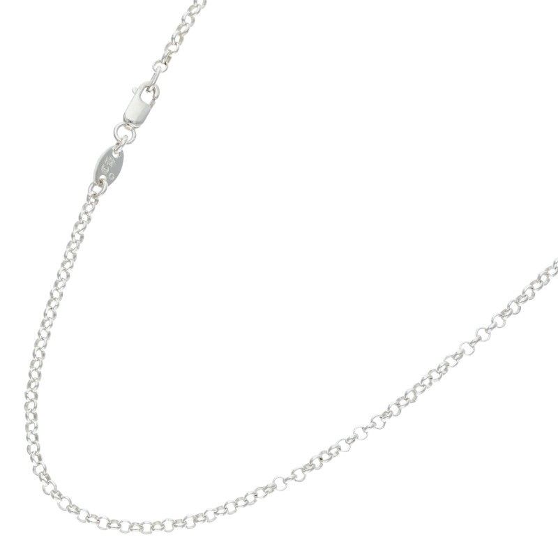 クロムハーツ R 24 ロールチェーン24 inch シルバーネックレス メンズ 24インチ