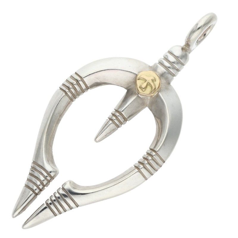 ゴローズ 金メタル付きナジョーネ 小 ネックレストップ メンズ