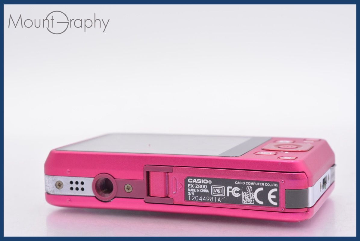 CASIO デジカメ　4台セット　純正バッテリー付き カシオ CASIO 購入 EXILIM EX-Z800 4x バッテリー付属 同梱可 #am1210