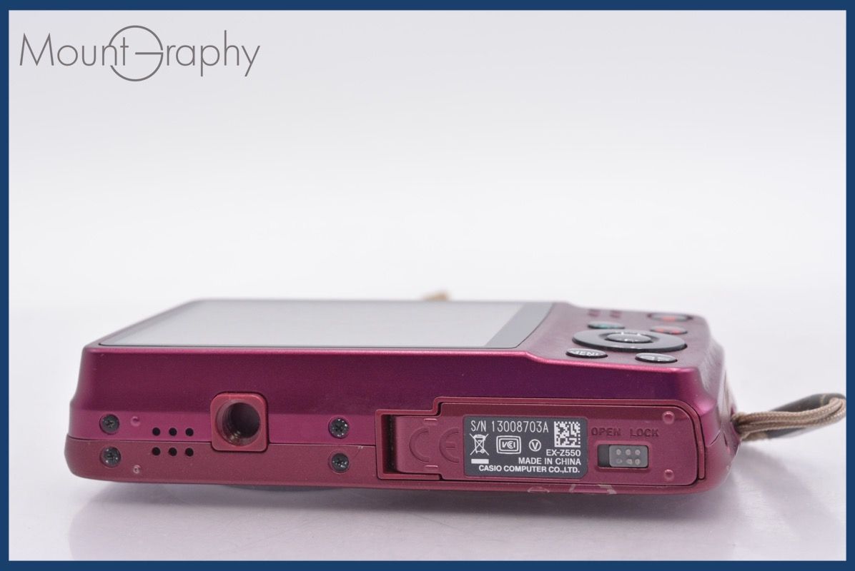 カシオ CASIO EXILIM EX-Z550 4x バッテリー付属 同梱可 #am1214