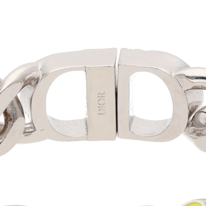 CDアイコンチェーンブレスレット メンズ