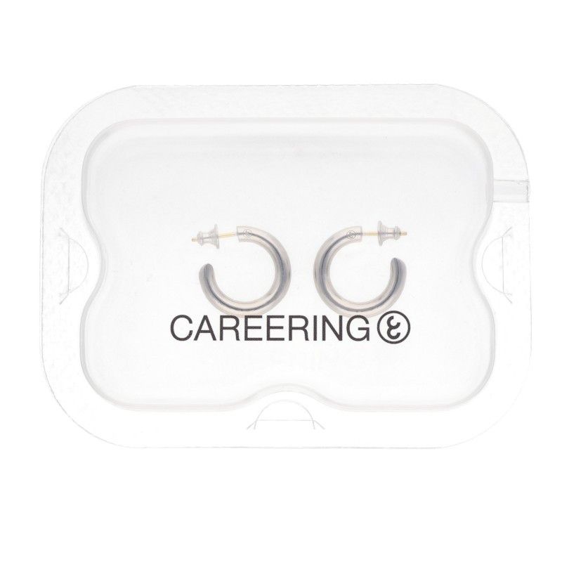 シルバーフープピアス メンズ