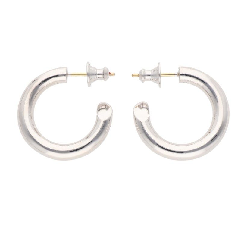 701 シルバーフープピアス