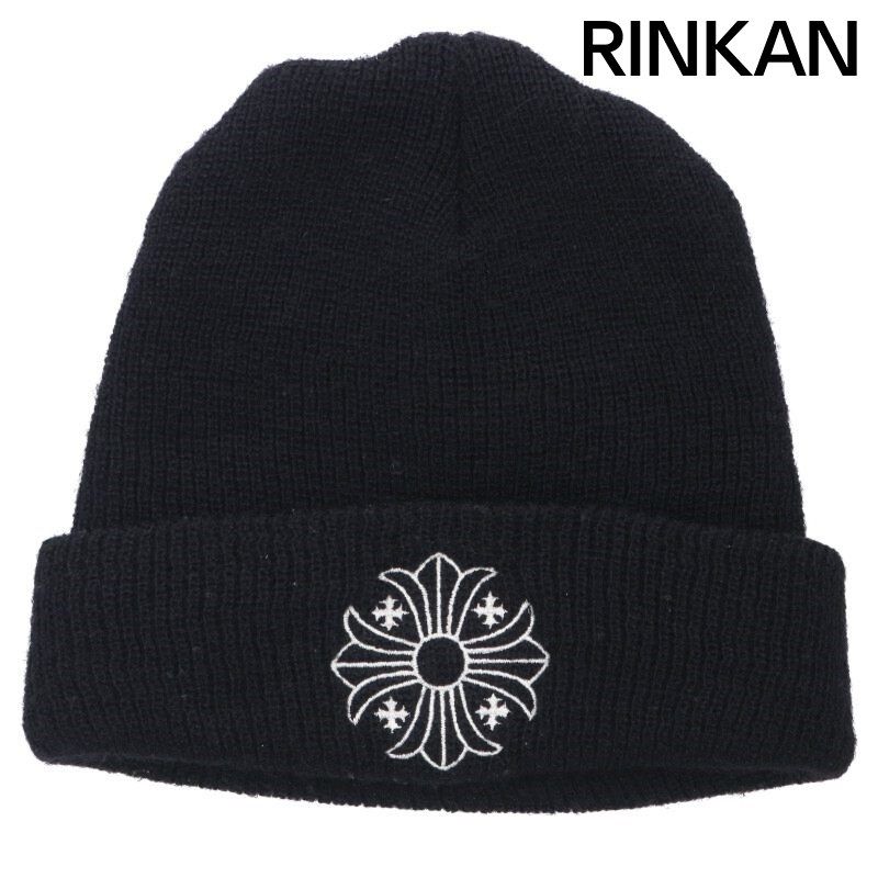 クロムハーツ WOOL WATCH CAP ウールワッチキャップ CHプラス刺繍ビーニーニット帽子 メンズ ONE SIZE