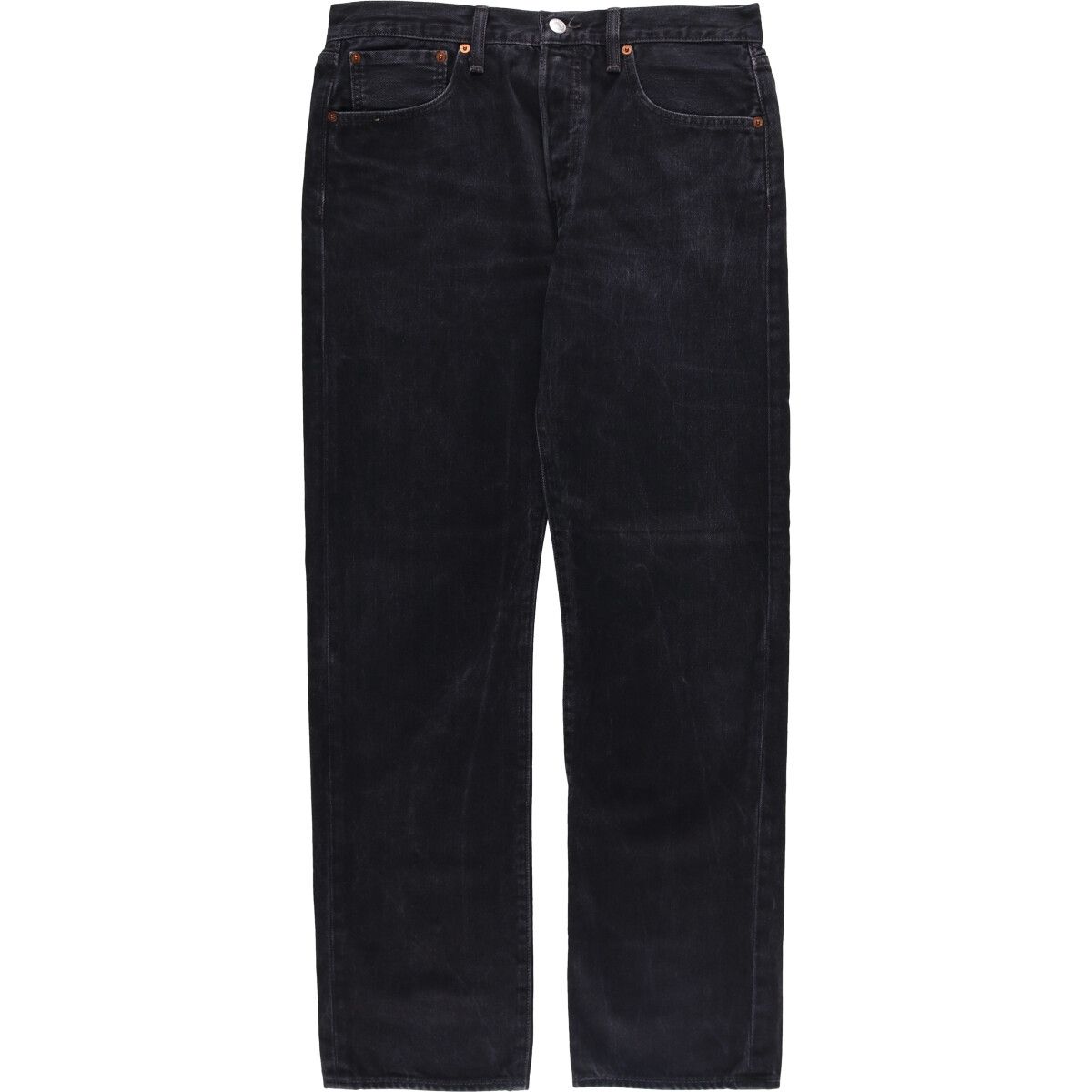 古着 リーバイス Levi s 501 ユーロモデル 無地 ブラックデニム ストレートデニムパンツ メンズw33相当 eaa588174