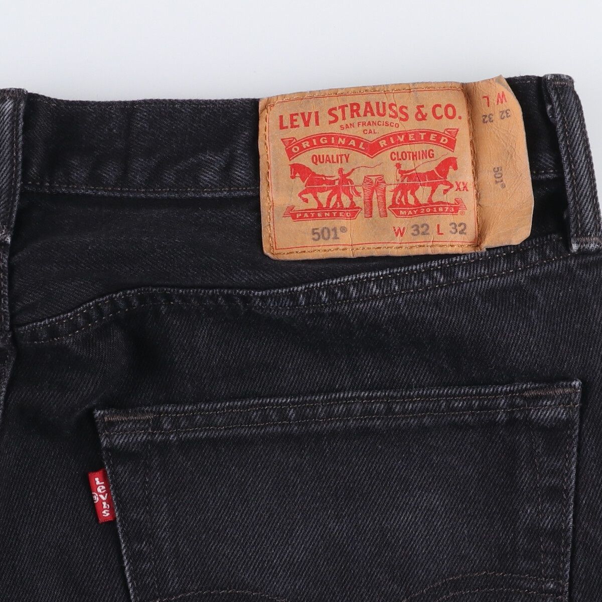 ストレートデニムパンツ メンズw