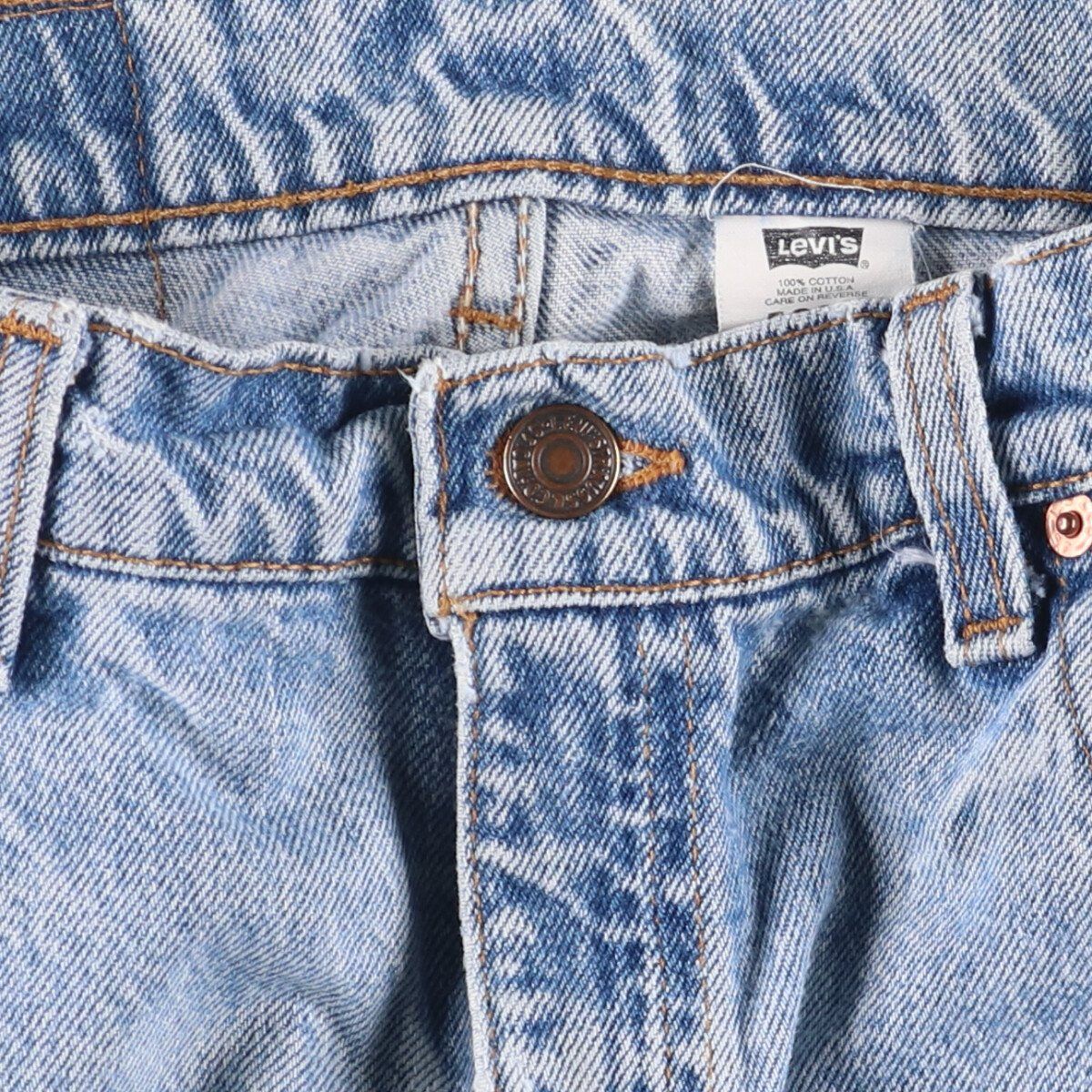 テーパードデニムパンツ メンズw