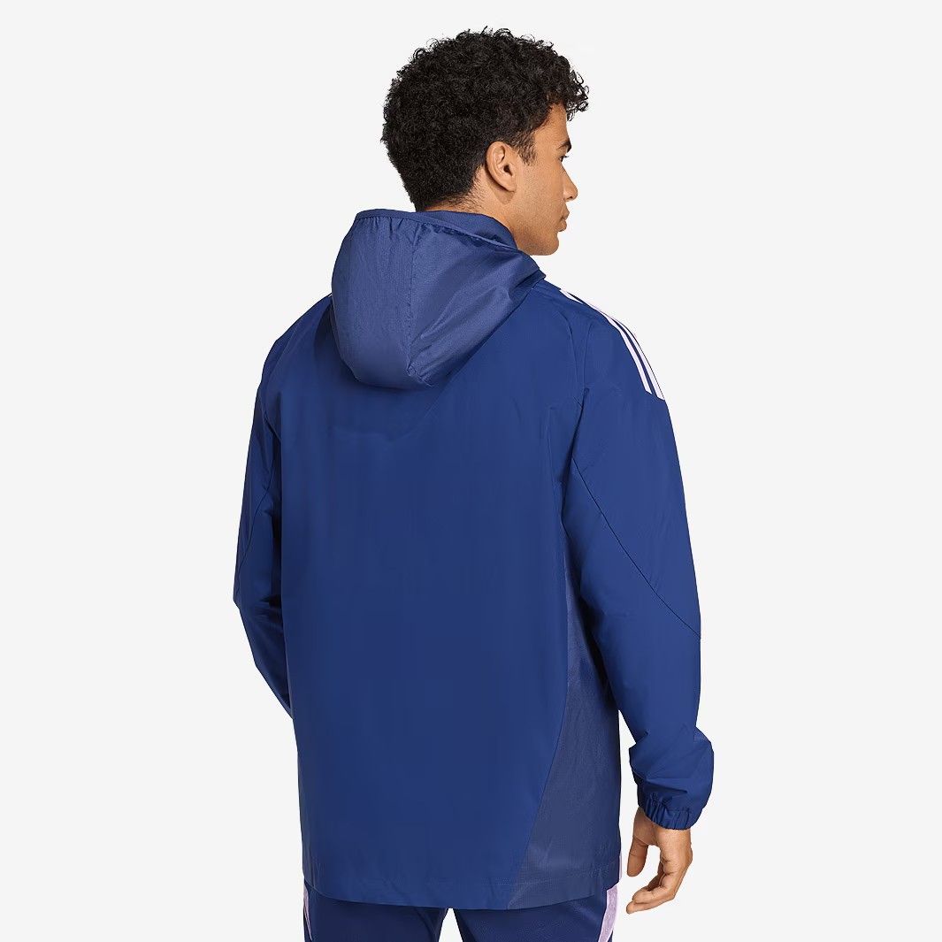 アディダス ラグビー フランス代表 2025 2026 オールウェザー ジャケット 紺 ネイビー 青 ブルー モデル 日本未発売