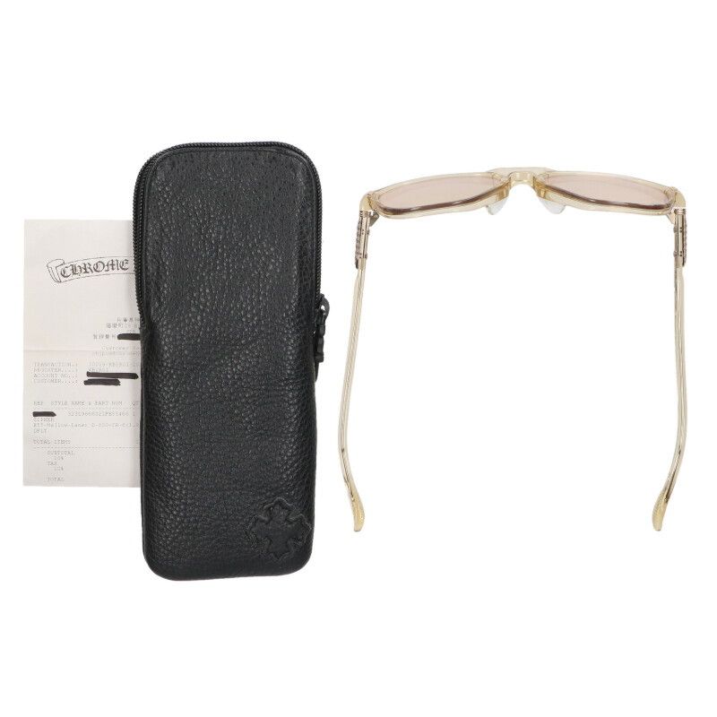 クロムハーツ ZIPHER サイドフレアニーテンプルサングラス メンズ 55  