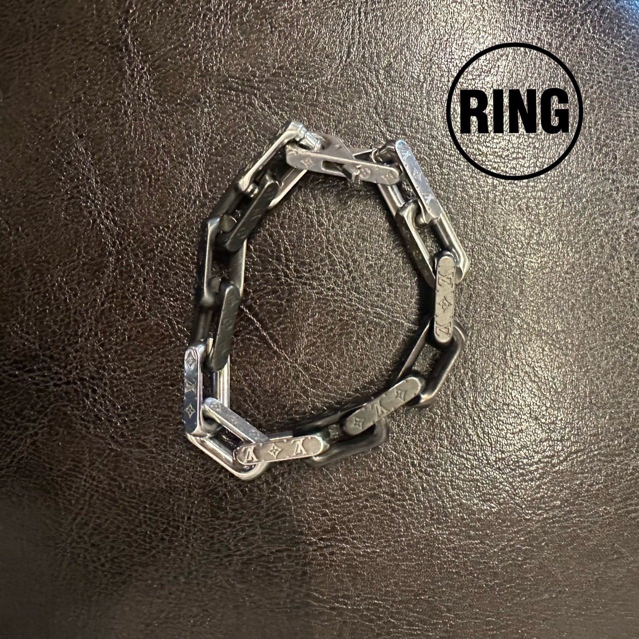 LOUIS VITTON monogram chain bracelet