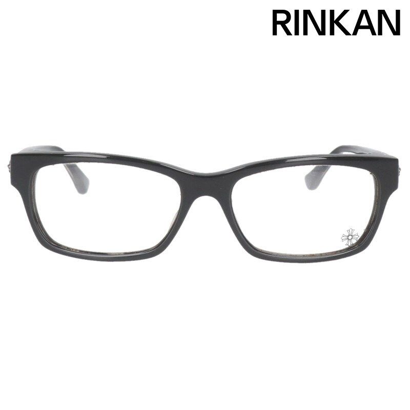 クロムハーツ DROP BOX CHプラステンプルウェリントン眼鏡 メンズ 53  