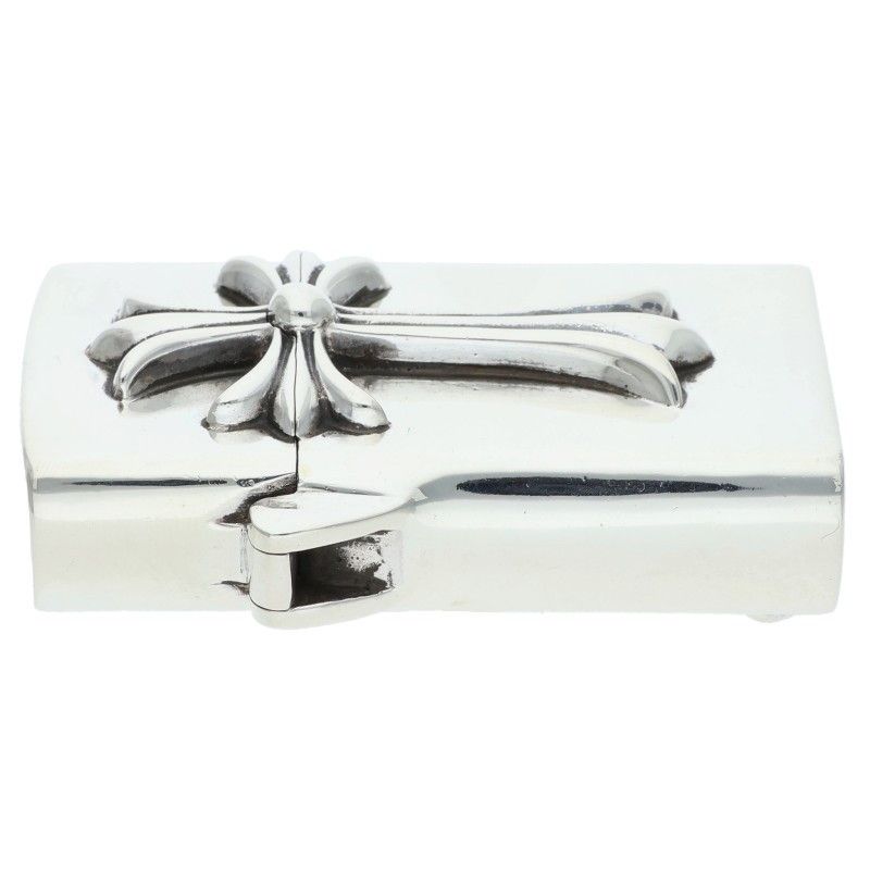  クロムハーツ ZIPPO -V 2 タイニーCHクロスシルバージッポライター メンズ その他 小物