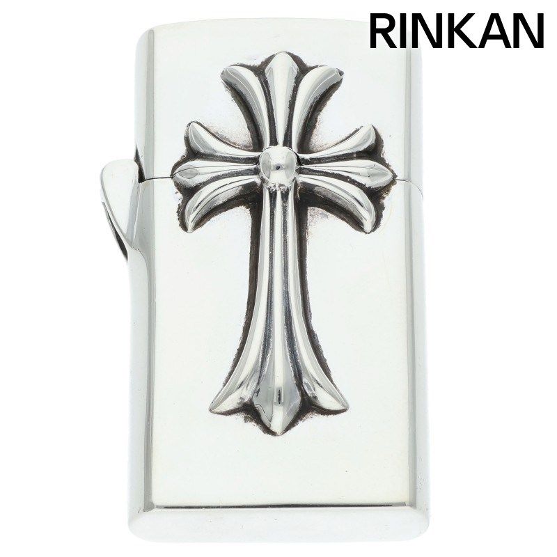 クロムハーツ ZIPPO LIGHTERZ-V2 タイニーCHクロスシルバージッポライター メンズ