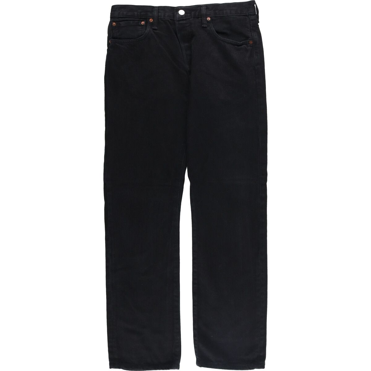 古着 リーバイス Levi s 501 LEVI S PREMIUM ブラックデニム ストレートデニムパンツ メンズw33相当 eaa588172