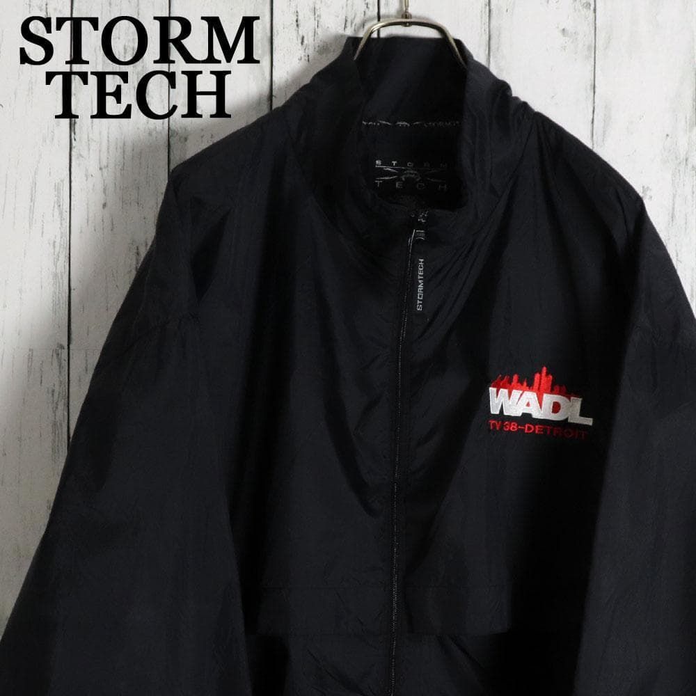 TV38-DETOROIT デトロイトTV局 US企業 ナイロンジャケット