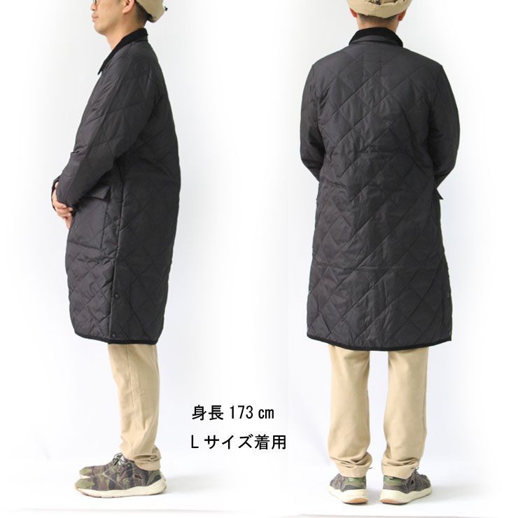 タイオン ロングダウン ロングコート TAION タイオン インナーダウン シティ パイピング ロングダウンコート ダークオリーブ 109CI-LONG