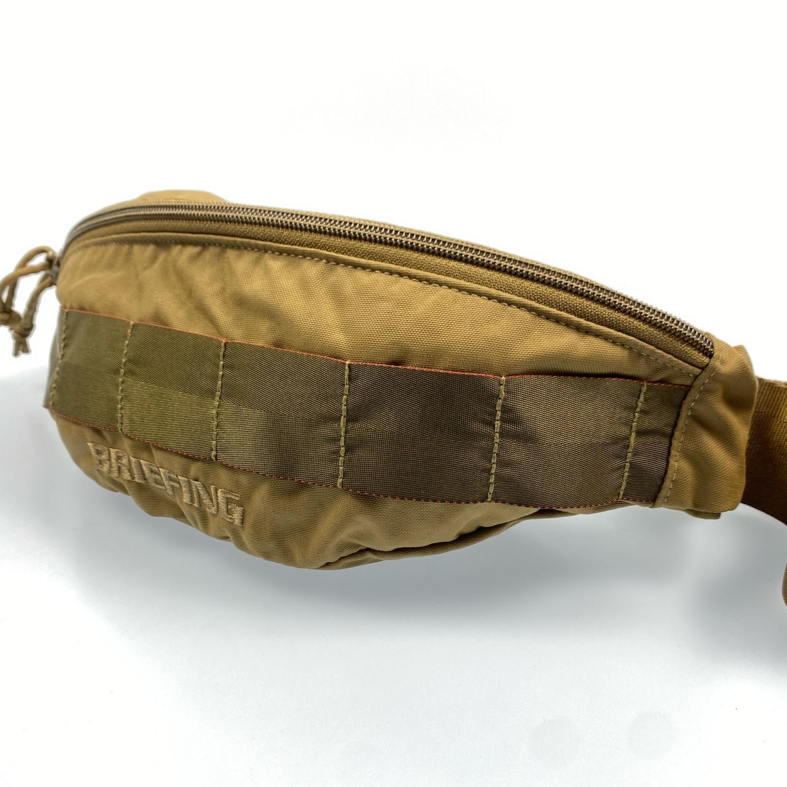 姫路東店 BRIEFING ブリーフィング ウエストバッグ FREIGHTER TRIPOD BRA241L02 ブラウン 121
