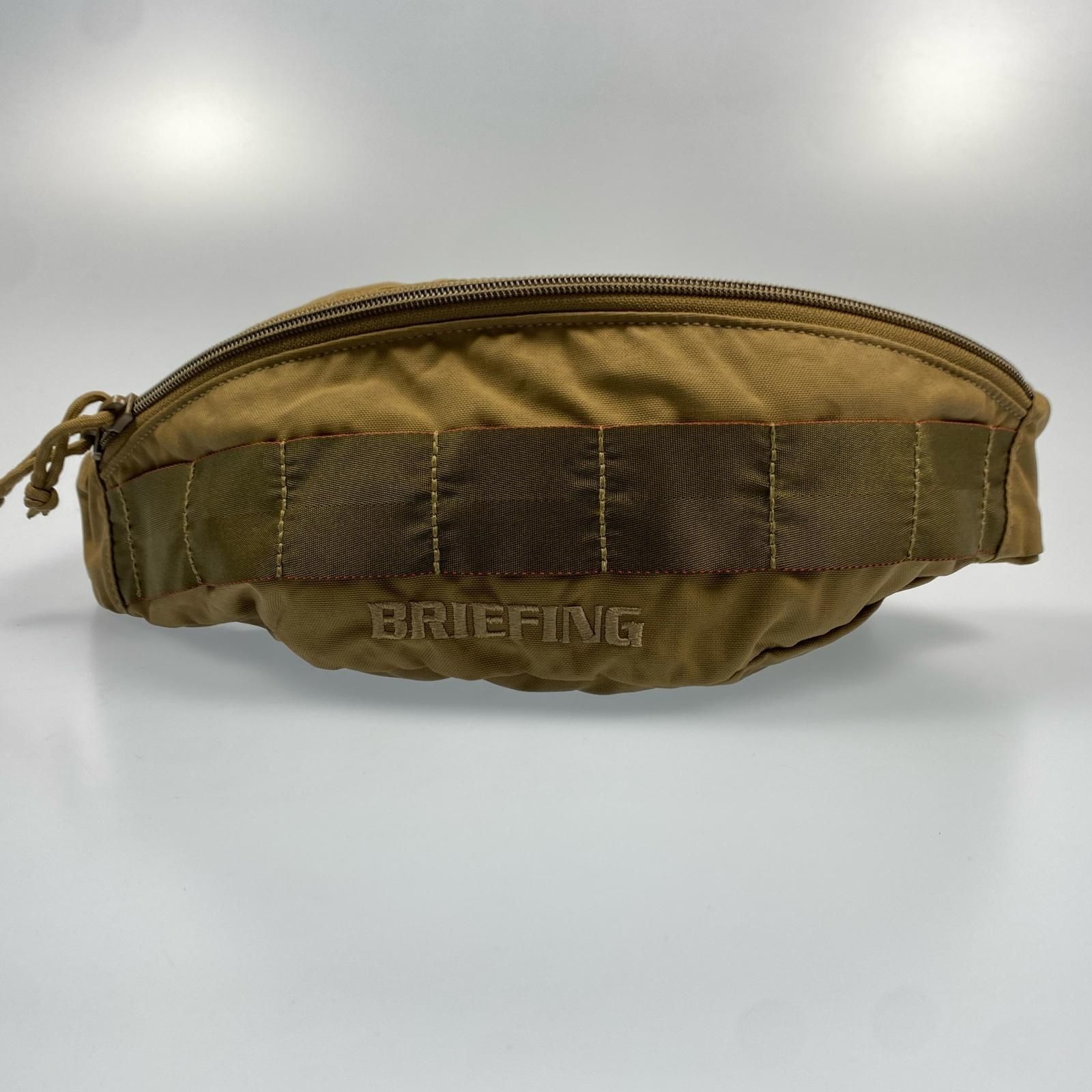 姫路東店 BRIEFING ブリーフィング ウエストバッグ FREIGHTER TRIPOD BRA241L02 ブラウン 121