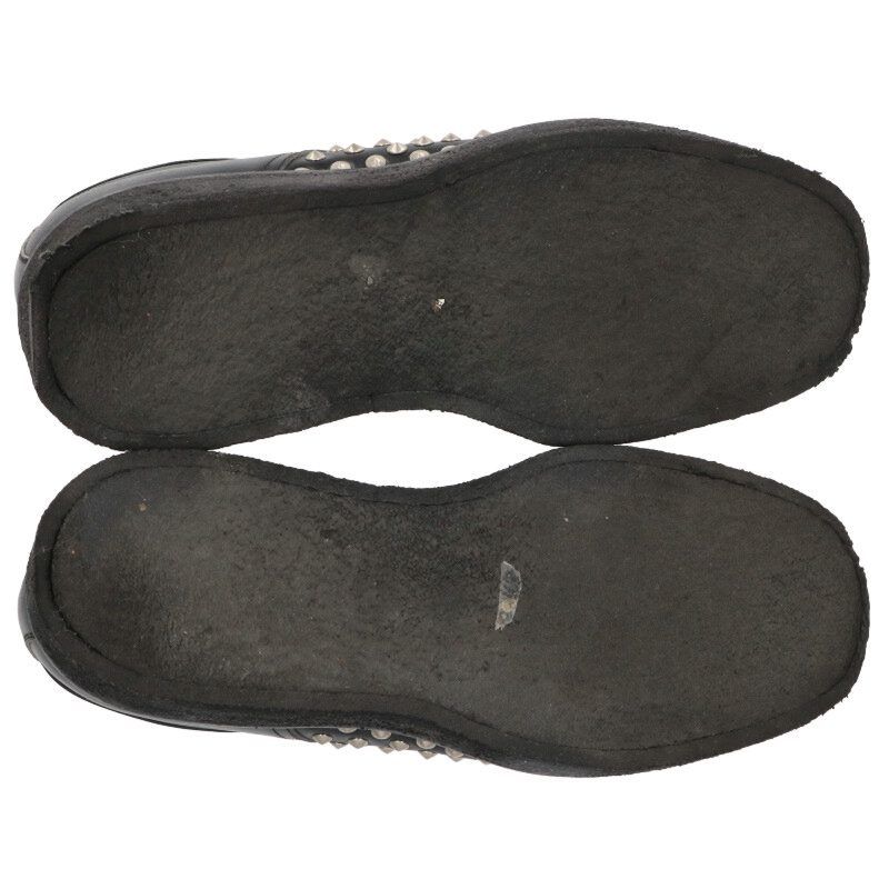 1312010 スタッズ装飾レザーシューズ