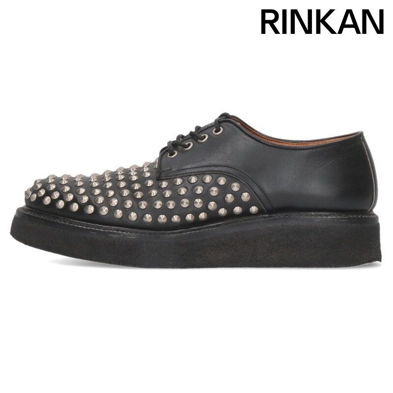 フットザコーチャー 1312010 スタッズ装飾レザーシューズ メンズ 8