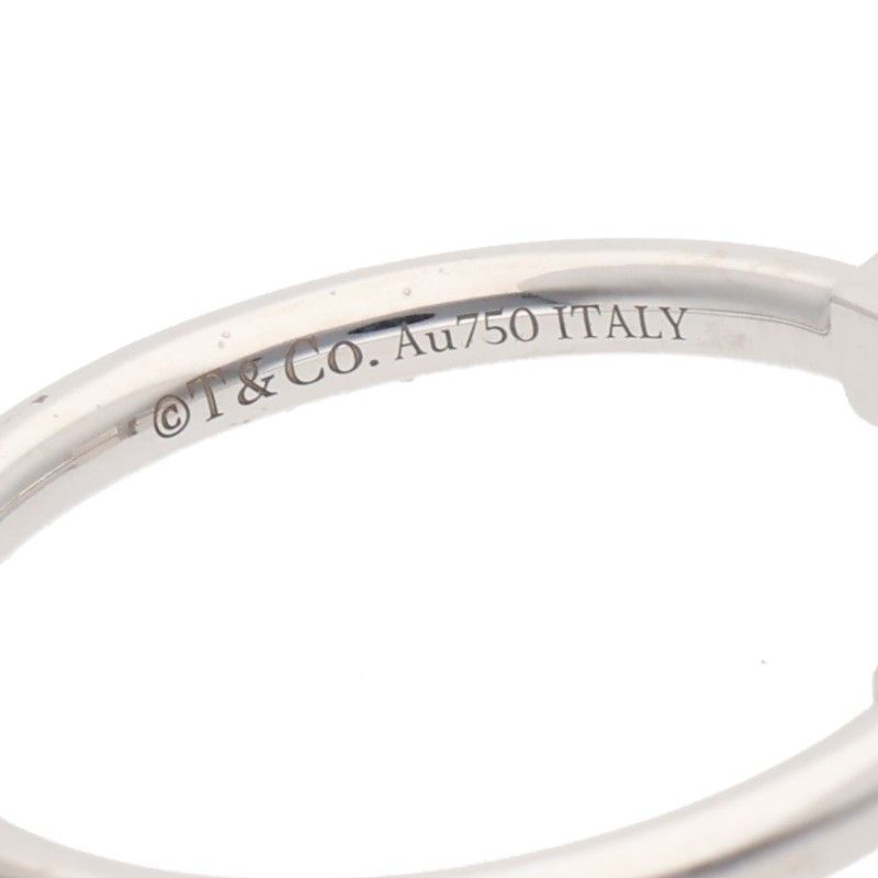 Tワイヤー K18WGターコイズダイヤリング