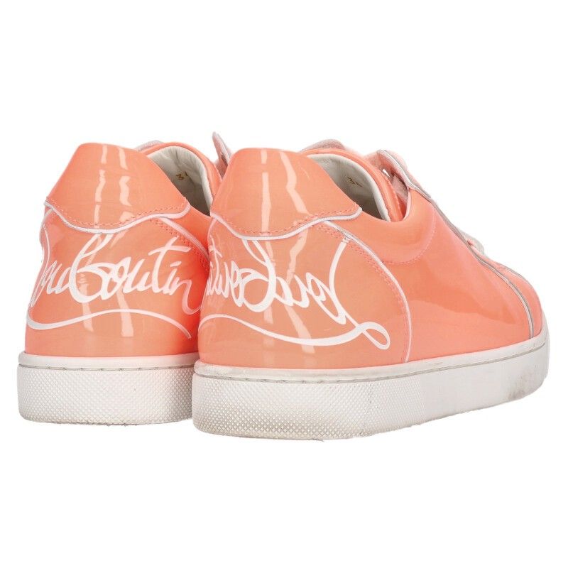  クリスチャンルブタン パテントローカットスニーカー レディース 36 スニーカー 靴