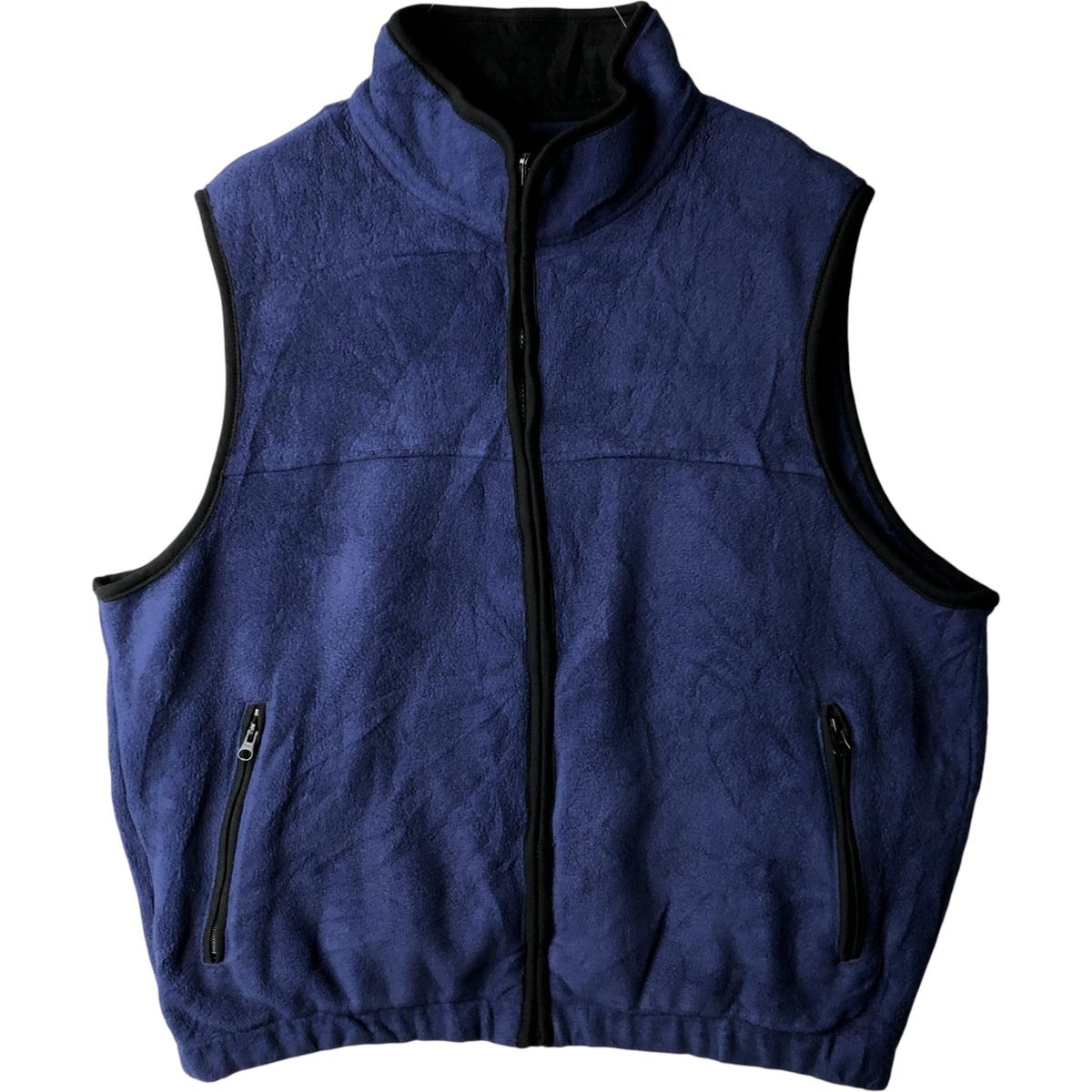Eddie Bauer EBTEK down vest blue S エディーバウアー ダウンベスト