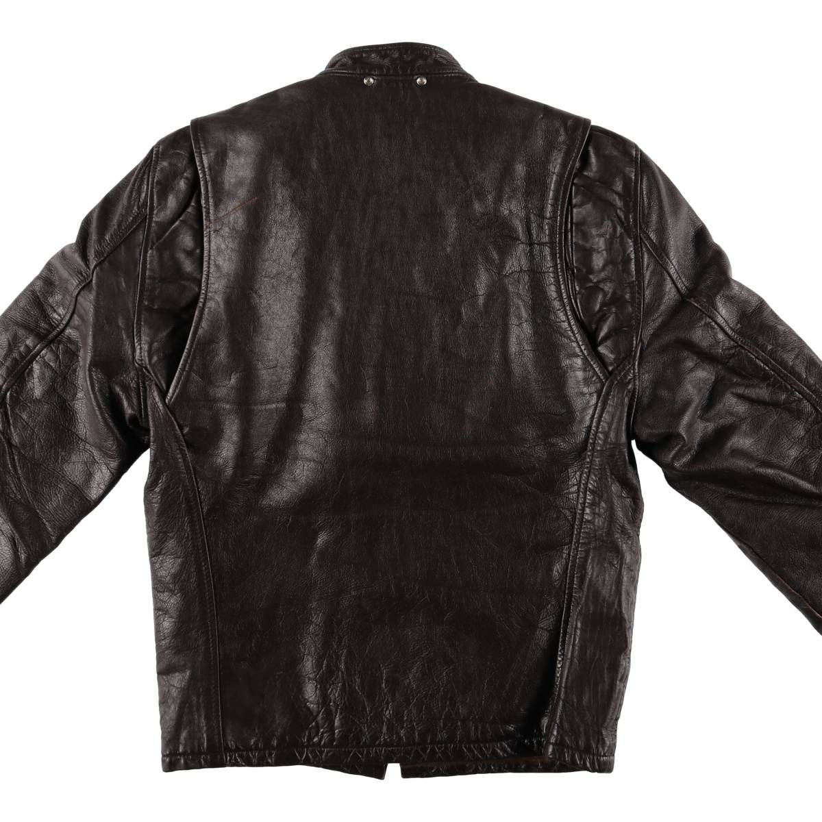 古着 中綿入り シングルライダースジャケット レディースM相当 eaa579504 GULLKHAN_COM