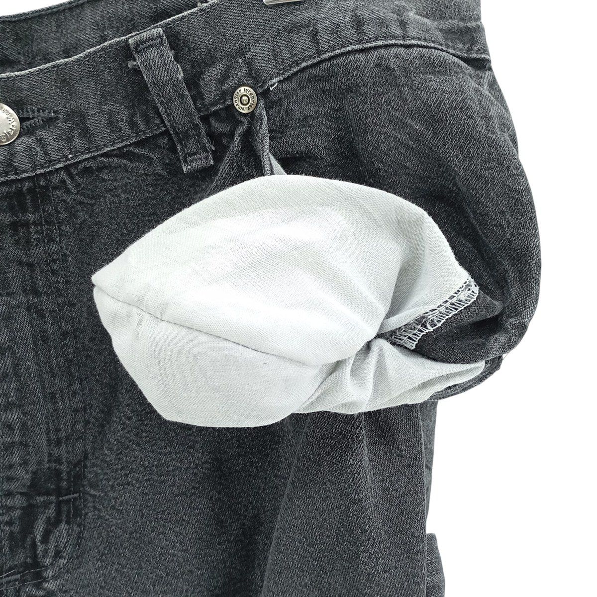 デニムペインターパンツ