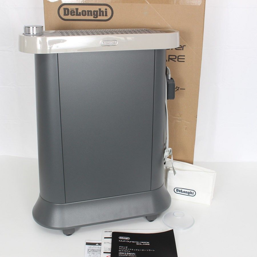 デロンギ マルチダイナミックヒーター ソラーレ IDH15WIFI-AB アストログレー ベージュ マルチダイナミックヒーター DeLonghi 本体