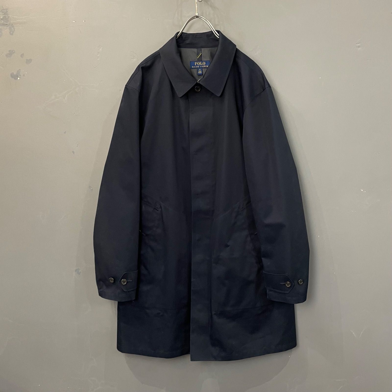 POLO RALPH LAUREN Soutien Collar Coat Navy ポロラルフローレン