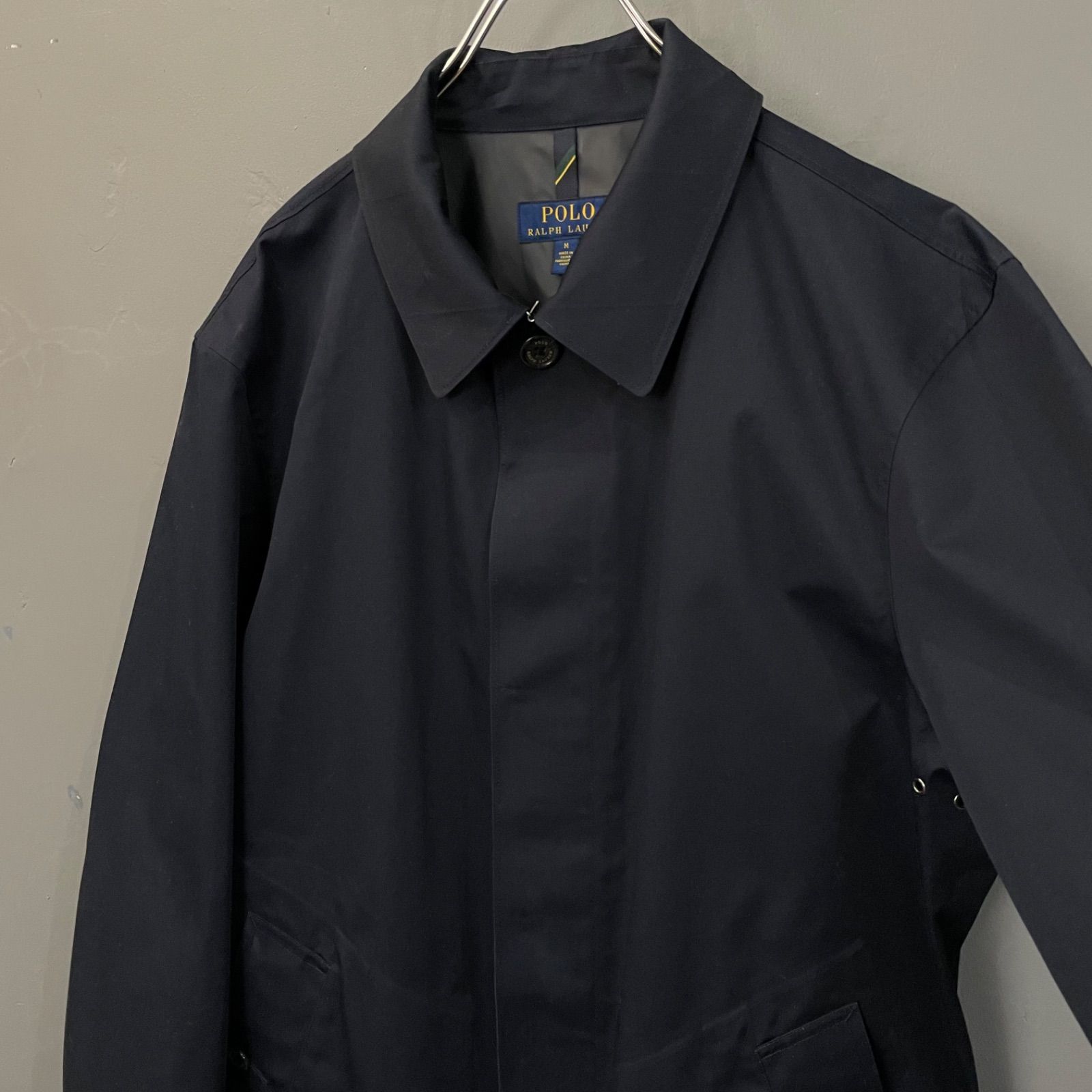 POLO RALPH LAUREN Soutien Collar Coat Navy ポロラルフローレン