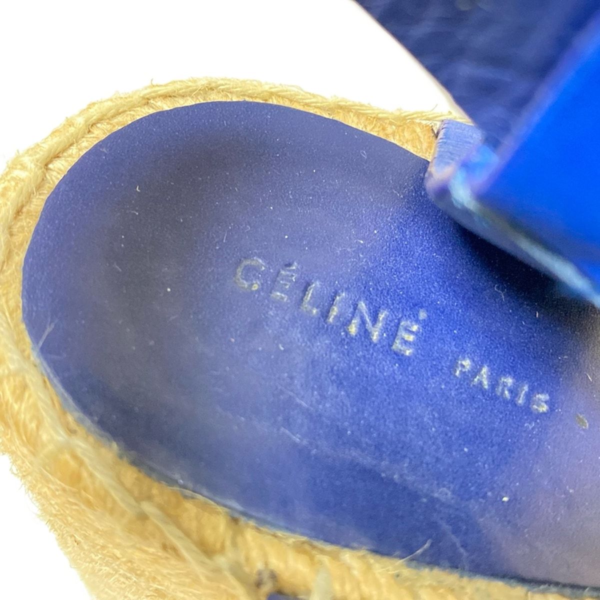 ブルー×ベージュ プラットフォーム