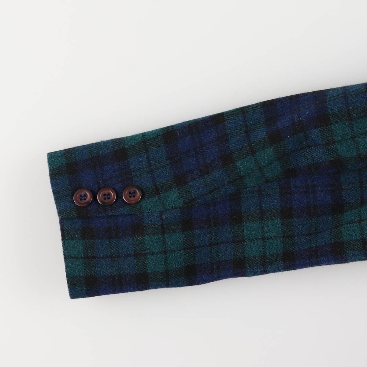 古着 70年代 ペンドルトン PENDLETON ブラックウォッチチェック ウールテーラードジャケット レディースL相当 eaa594490 GULLKHAN_COM