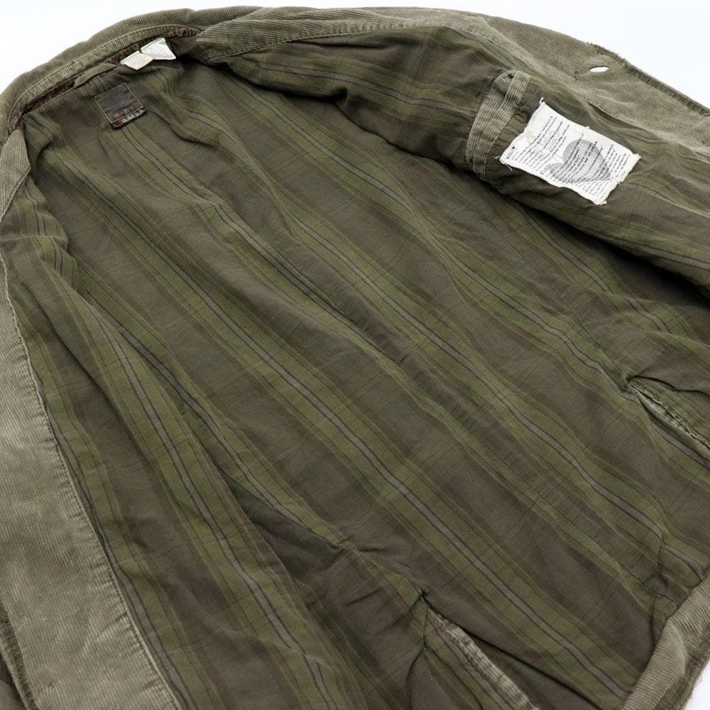 カッコいい ESSENTIALS マカオ製 ヴィンテージ コーデュロイジャケット KANDAIZUMI_COM