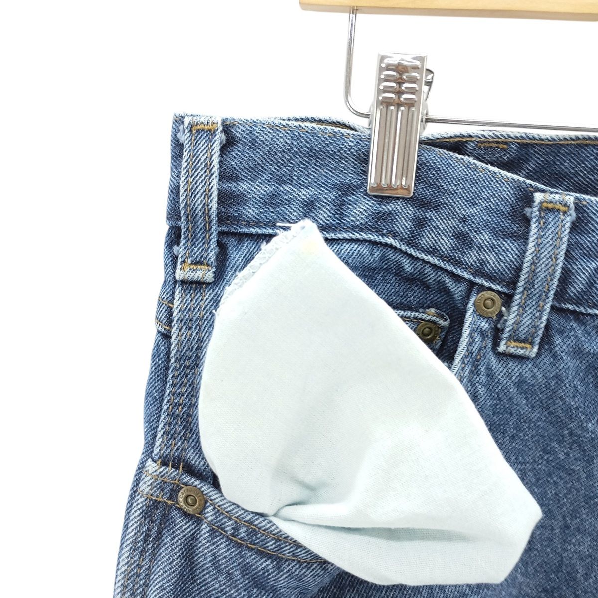 FIT デニムペインターパンツ