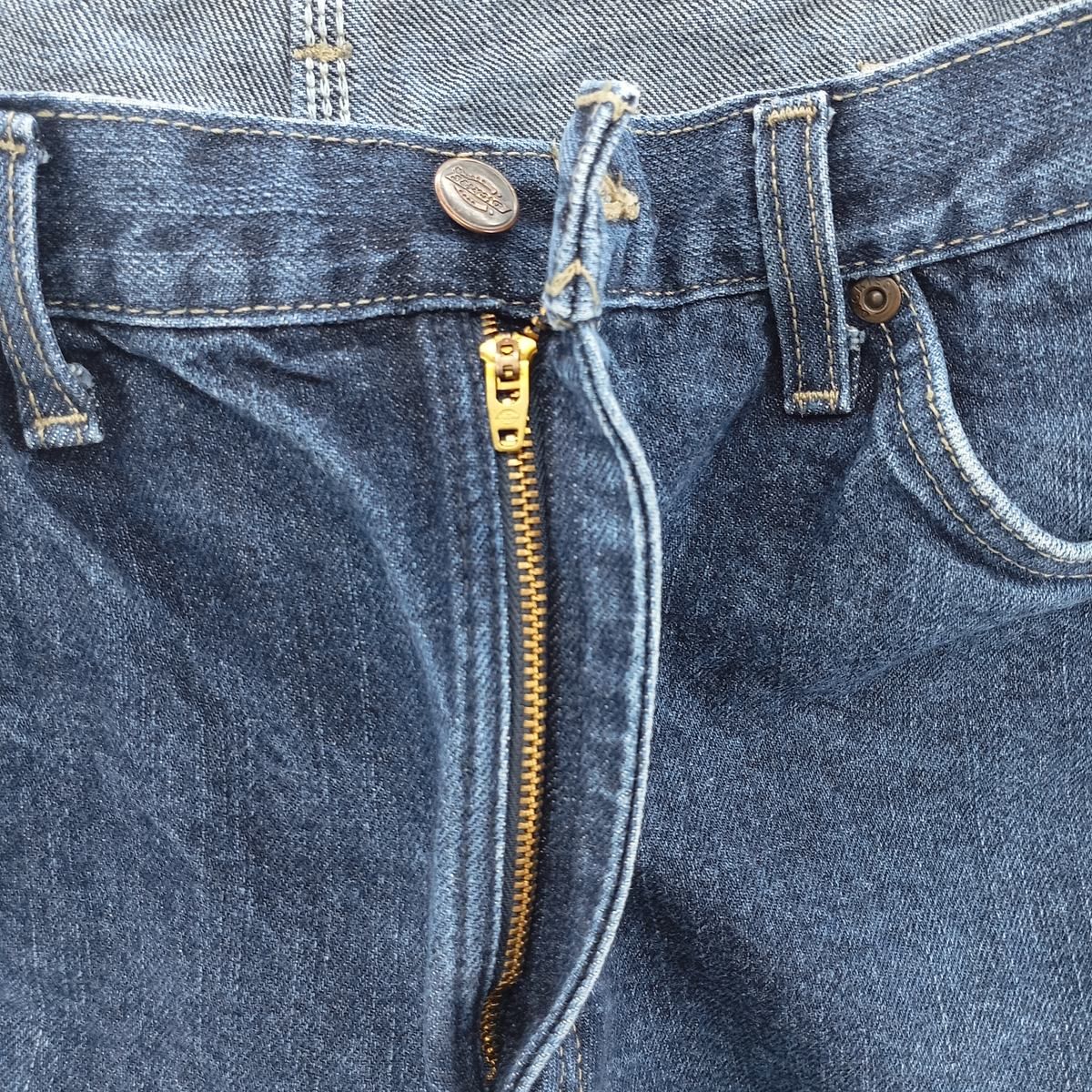 デニムペインターパンツ