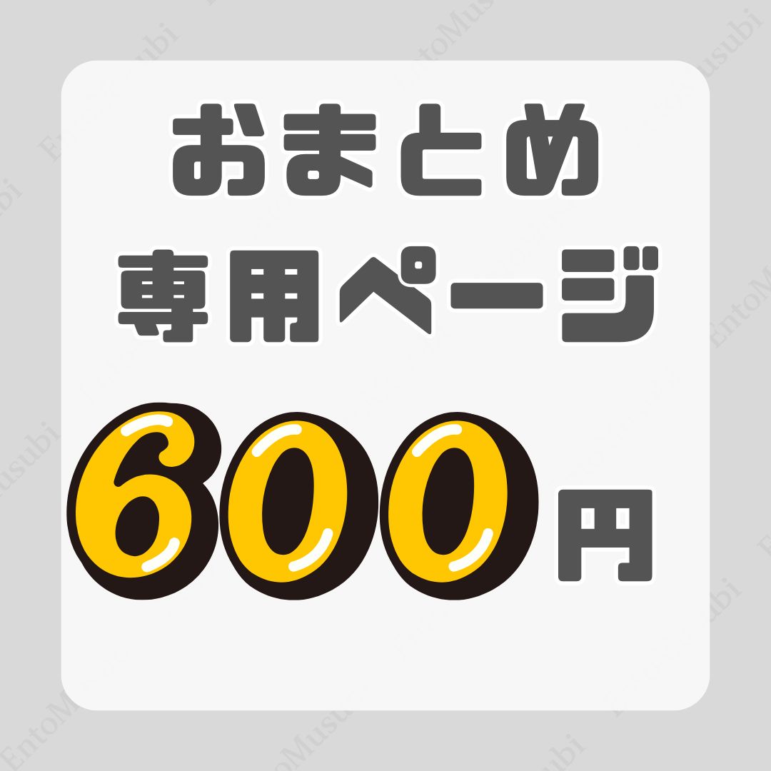 おまとめ専用出品商品です ☆ おまとめ600円】｜おまとめ割引専用ページ｜組み合わせ自由 - メルカリ