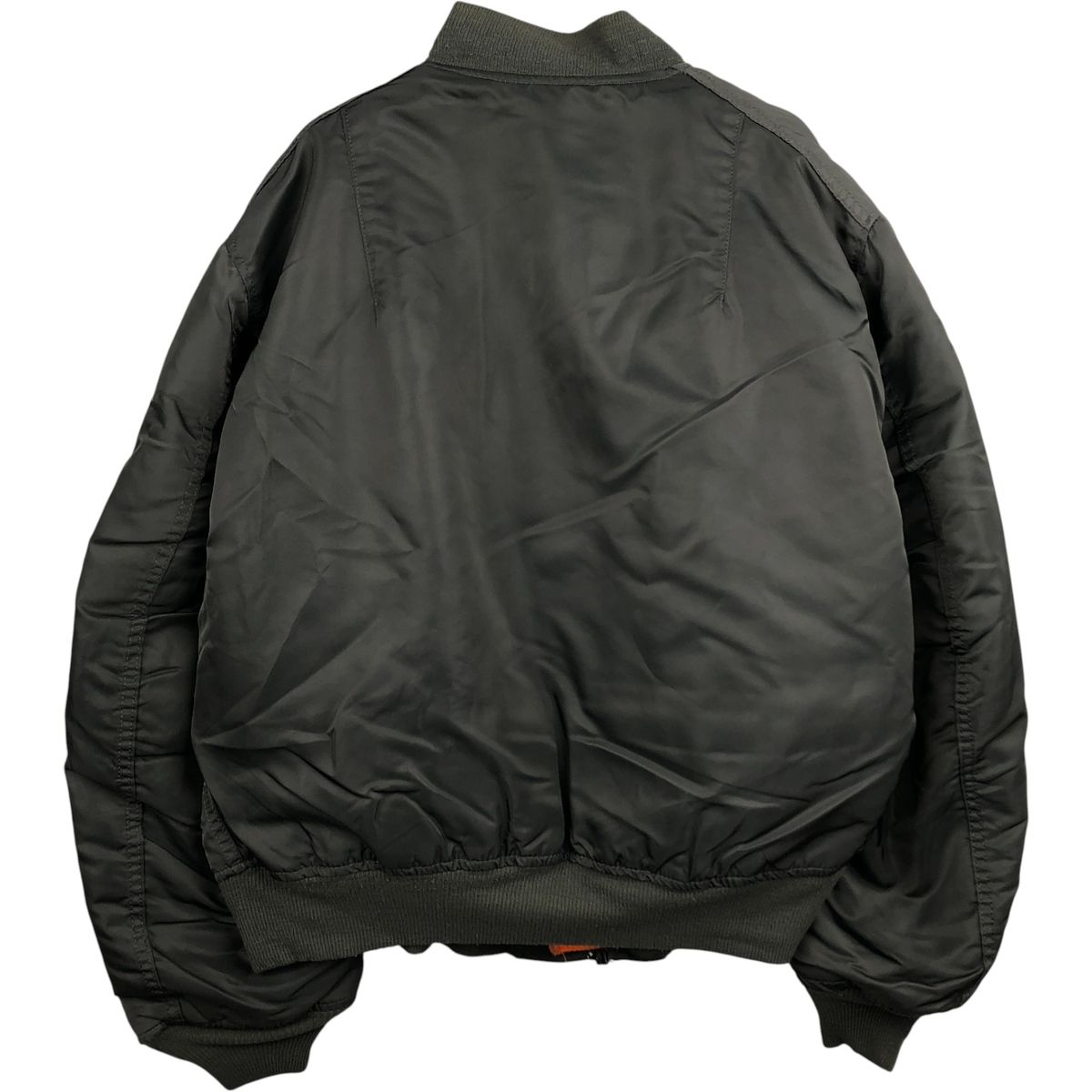 古着 90年代 民間品 アルファ ALPHA MA-1タイプ 中綿入り ミリタリー フライトジャケット メンズXL相当 ヴィンテージ eaa591932