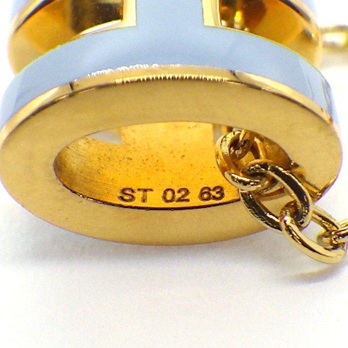 エルメス♡ポップH15 エルメス HERMES ネックレス ポップH ポップアッシュ ミニ ブルーリン