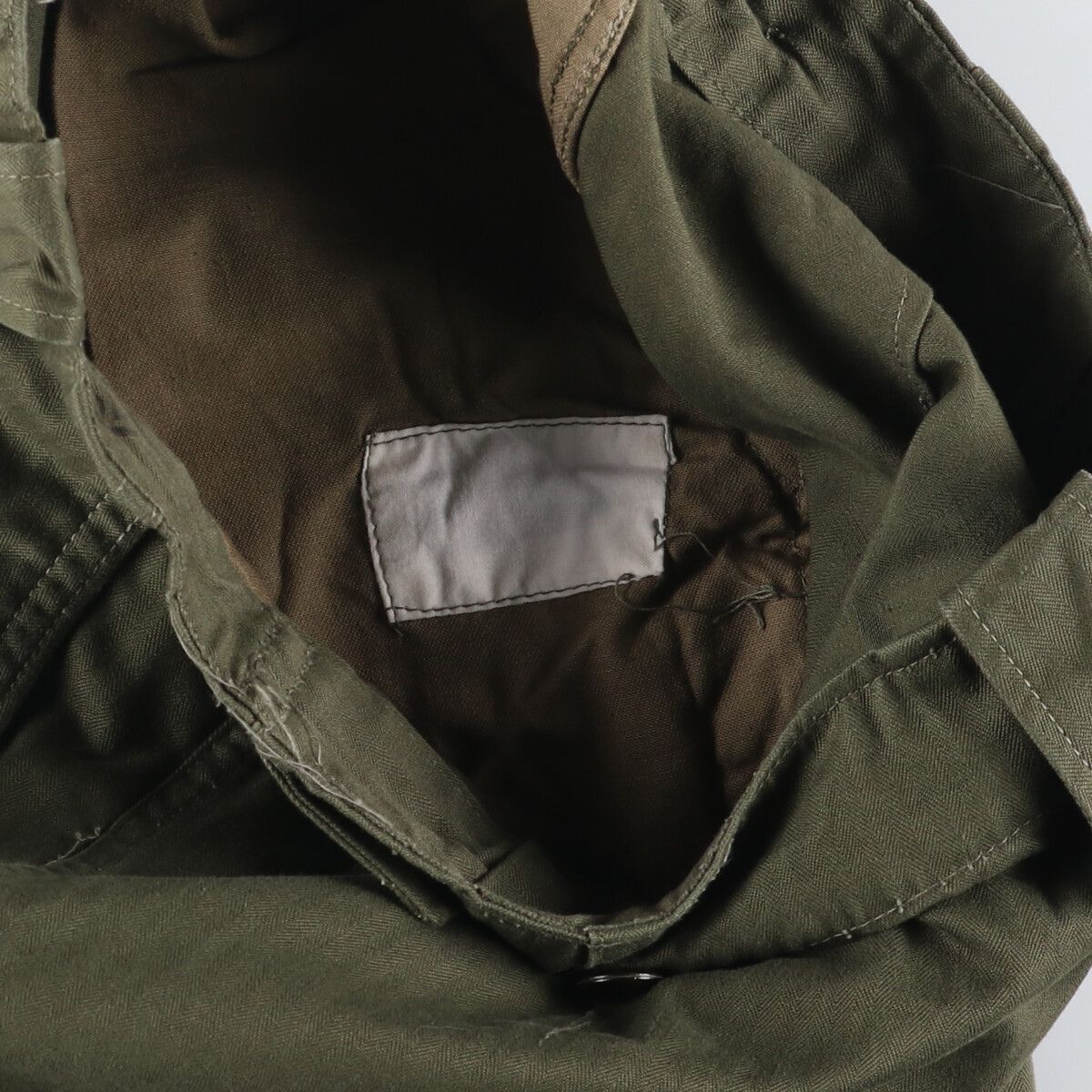  古着 フランス軍 HBT ヘリンボーンツイル ミリタリー カーゴパンツ コンバットパンツ メンズw 32相当 eaa 585726 その他 メンズ