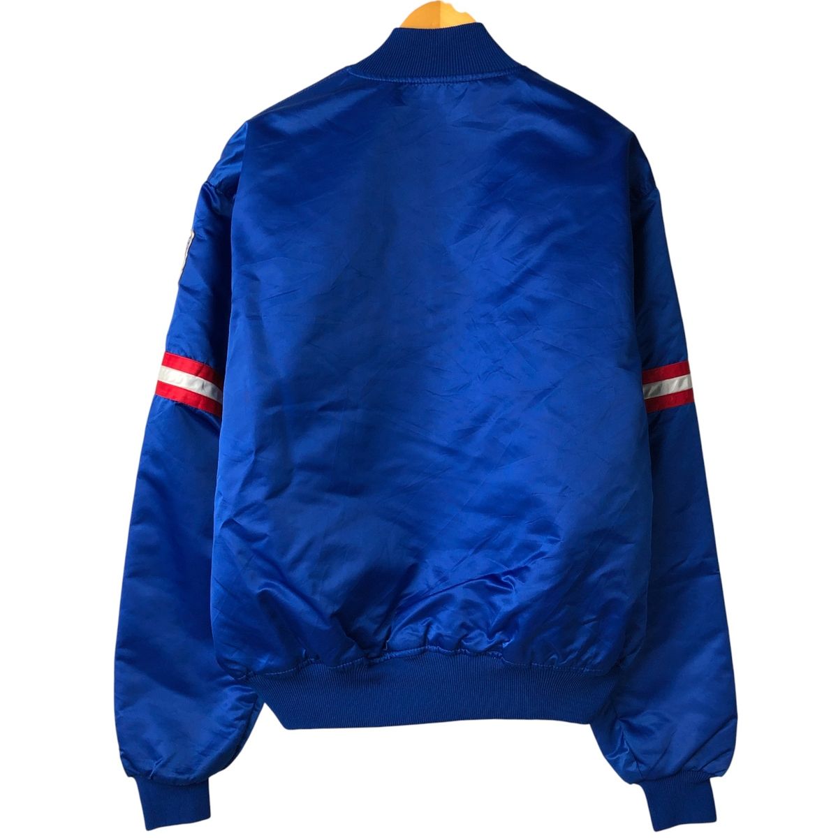 古着 スターター Starter NFL NEWYORK GIANTS ニューヨークジャイアンツ 中綿入り ナイロンスタジャン アワードジャケット eaa594010