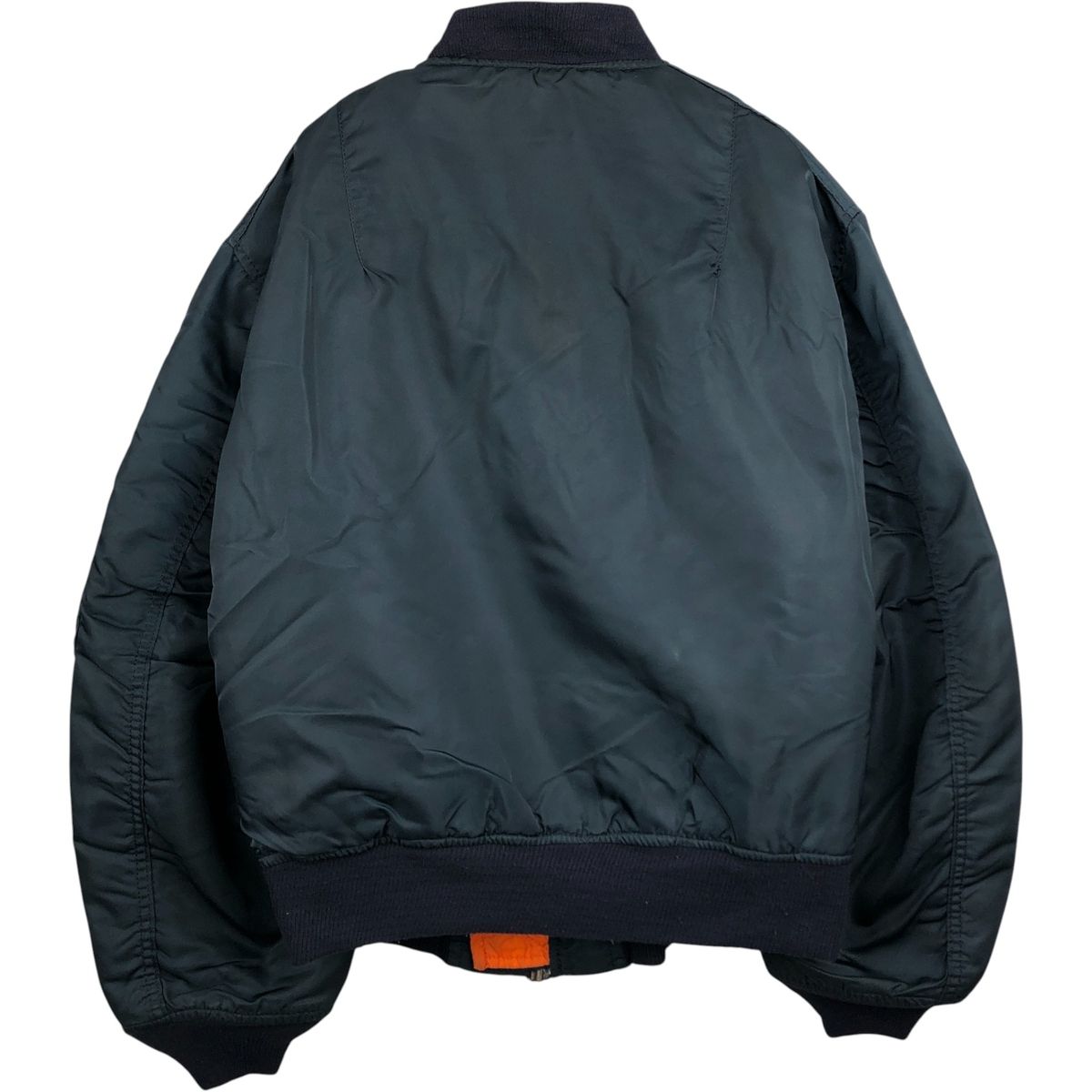 古着 90年代 民間品 アルファ ALPHA MA-1タイプ 中綿入り ミリタリー フライトジャケット メンズXL相当 ヴィンテージ eaa591935