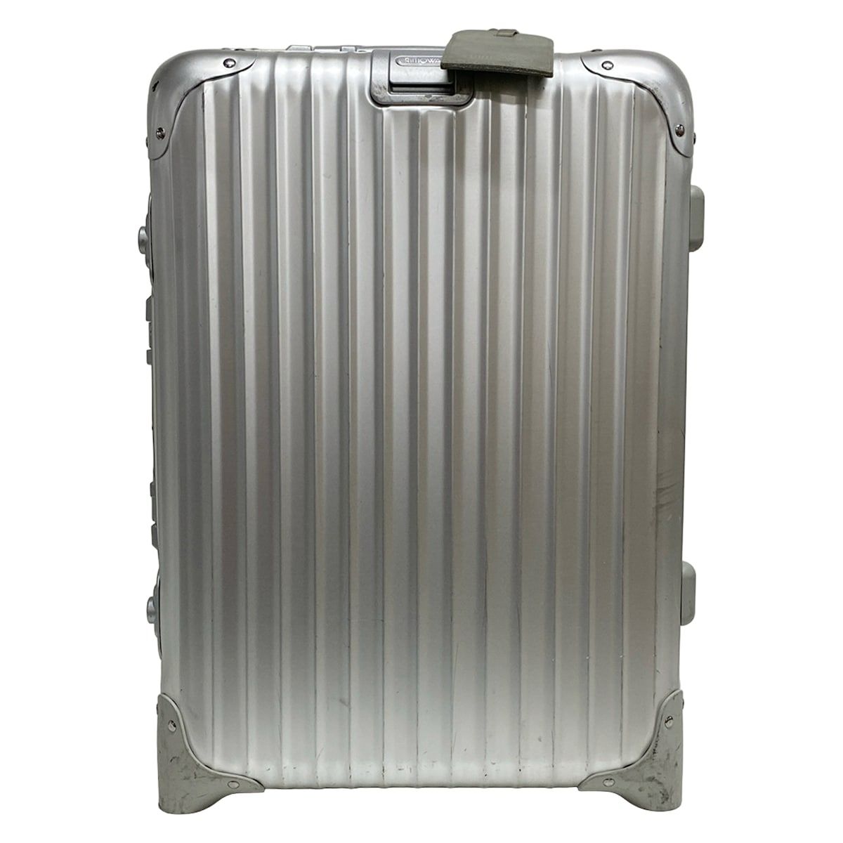 RIMOWA リモワ キャリーバッグ トパーズ 929.52.11.2 シルバー ロックナンバー 398 2輪 32L